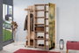 Hanah Home 135-729 Expositor Recibidor Roble Sonoma 135x194x36 cm Tablero Partículas Melamina